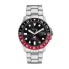 Montre Fossil Blue GMT en acier inoxydable Montre Fossil Blue GMT en acier inoxydable