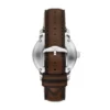 Montre Fossil Heritage automatique en cuir marron Montre Fossil Heritage automatique en cuir marron