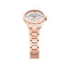 Montre Gilmore à trois aiguilles en acier inoxydable doré rose Montre Gilmore à trois aiguilles en acier inoxydable doré rose