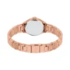 Montre Gilmore à trois aiguilles en acier inoxydable doré rose Montre Gilmore à trois aiguilles en acier inoxydable doré rose