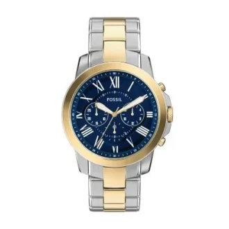 Montre Grant Chronograph en acier inoxydable bicolore