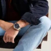 Montre Grant Chronograph en acier inoxydable bicolore