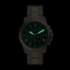 Montre Grant Chronograph en acier inoxydable bicolore Montre Grant Chronograph en acier inoxydable bicolore