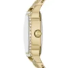 Montre Harlow à trois aiguilles en acier inoxydable doré Montre Harlow à trois aiguilles en acier inoxydable doré
