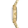 Montre Harlow à trois aiguilles en acier inoxydable doré Montre Harlow à trois aiguilles en acier inoxydable doré
