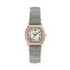 Montre Harlow à trois aiguilles en cuir croco gris Montre Harlow à trois aiguilles en cuir croco gris