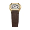 Montre Harlow à trois aiguilles en cuir croco marron Montre Harlow à trois aiguilles en cuir croco marron