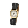 Montre Harlow à trois aiguilles en cuir noir Montre Harlow à trois aiguilles en cuir noir