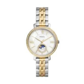 montre jacqueline sun moon multifonction en acier inoxydable bicolore 1 330x330 - Montre Jacqueline Sun Moon multifonction en acier inoxydable bicolore