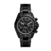 Montre multifonction Autocross en acier inoxydable noir Montre multifonction Autocross en acier inoxydable noir