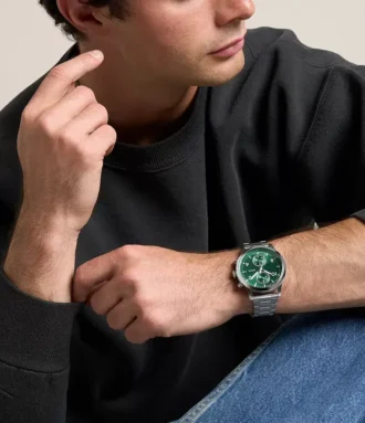 Montre multifonction Bennett en acier inoxydable Montre multifonction Bennett en acier inoxydable
