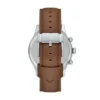 Montre multifonction Bennett en cuir marron Montre multifonction Bennett en cuir marron