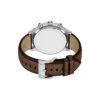 Montre multifonction Bennett en cuir marron Montre multifonction Bennett en cuir marron