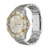 Montre multifonction Garrett en acier inoxydable bicolore Montre multifonction Garrett en acier inoxydable bicolore