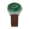 Montre multifonction Garrett en cuir marron Montre multifonction Garrett en cuir marron