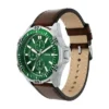 Montre multifonction Garrett en cuir marron Montre multifonction Garrett en cuir marron
