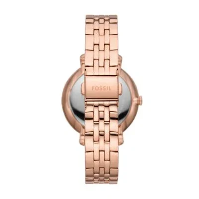 Montre multifonction Jacqueline Sun Moon en acier inoxydable doré Montre multifonction Jacqueline Sun Moon en acier inoxydable doré