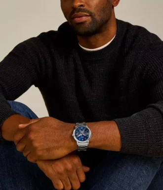 Montre multifonction Neutra Moonphase en acier inoxydable