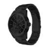 Montre multifonction Pearson en acier inoxydable noir Montre multifonction Pearson en acier inoxydable noir