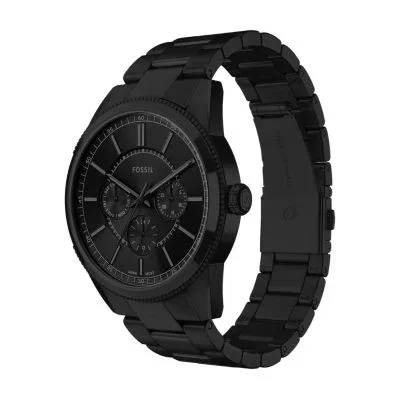 Montre multifonction Pearson en acier inoxydable noir Montre multifonction Pearson en acier inoxydable noir