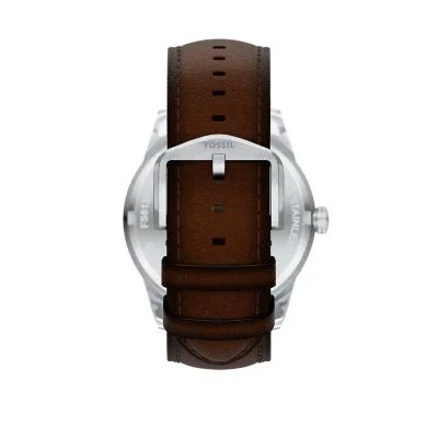 Montre multifonction Pearson en cuir marron Montre multifonction Pearson en cuir marron