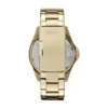 Montre multifonction Riley en acier inoxydable doré