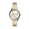 Montre multifonction Rye en acier inoxydable bicolore