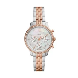 Montre Neutra Chronograph en acier inoxydable bicolore