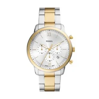 Montre Neutra Chronograph en acier inoxydable bicolore