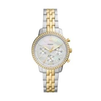 Montre Neutra Chronograph en acier inoxydable bicolore
