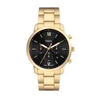 Montre Neutra Chronograph en acier inoxydable doré