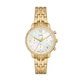 Montre Neutra Chronograph en acier inoxydable doré