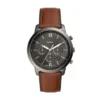Montre Neutra Chronograph en cuir ambré Montre Neutra Chronograph en cuir ambré