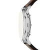 Montre Neutra Chronograph en cuir marron