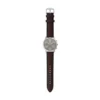 Montre Neutra Chronograph en cuir marron
