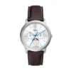 Montre Neutra Moonphase multifonction en cuir marron Montre Neutra Moonphase multifonction en cuir marron