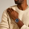 Montre Neutra Moonphase multifonction en cuir marron Montre Neutra Moonphase multifonction en cuir marron
