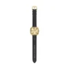 Montre Nick Jonas x Fossil Machine Luxe à trois aiguilles en cuir croco noir