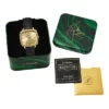 Montre Nick Jonas x Fossil Machine Luxe à trois aiguilles en cuir croco noir