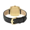 Montre Nick Jonas x Fossil Machine Luxe à trois aiguilles en cuir croco noir