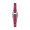 Montre Raquel Mini à deux aiguilles en cuir rose Montre Raquel Mini à deux aiguilles en cuir rose