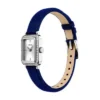 Montre Raquel Mini à deux aiguilles en velours bleu Montre Raquel Mini à deux aiguilles en velours bleu