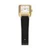 Montre Raquel Mini à trois aiguilles en cuir noir Montre Raquel Mini à trois aiguilles en cuir noir