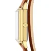 Montre Raquel à trois aiguilles avec date, cuir marron Montre Raquel à trois aiguilles avec date, cuir marron