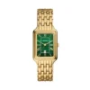Montre Raquel à trois aiguilles avec date, en acier inoxydable doré Montre Raquel à trois aiguilles avec date, en acier inoxydable doré