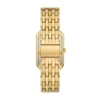 Montre Raquel à trois aiguilles avec date, en acier inoxydable doré Montre Raquel à trois aiguilles avec date, en acier inoxydable doré