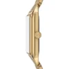 Montre Raquel à trois aiguilles avec date, en acier inoxydable doré Montre Raquel à trois aiguilles avec date, en acier inoxydable doré