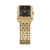Montre Raquel à trois aiguilles avec date, en acier inoxydable doré Montre Raquel à trois aiguilles avec date, en acier inoxydable doré