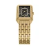 Montre Raquel à trois aiguilles avec date, en acier inoxydable doré Montre Raquel à trois aiguilles avec date, en acier inoxydable doré