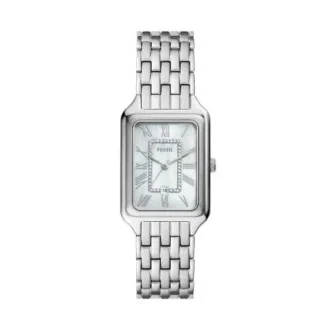 Montre Raquel à trois aiguilles et date en acier inoxydable